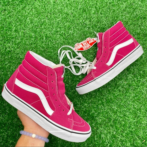 Vans Shoes - Vans Sk8 Hi Cerise